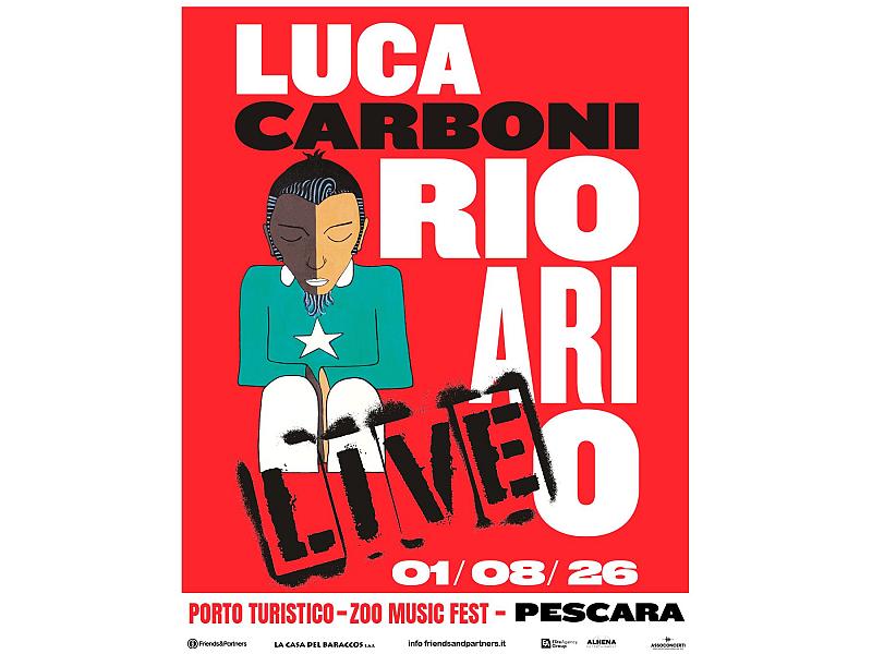 Rio Ari O LIVE - ZOO MUSIC FEST Luca Carboni
